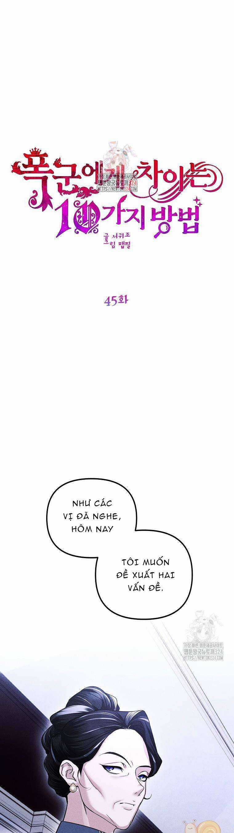 10 Cách Để Bị Bạo Chúa Đá - Chapter 45 - Trang 1