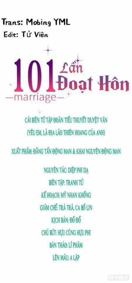 101 Lần Đoạt Hôn - Chapter 3 - Trang 1