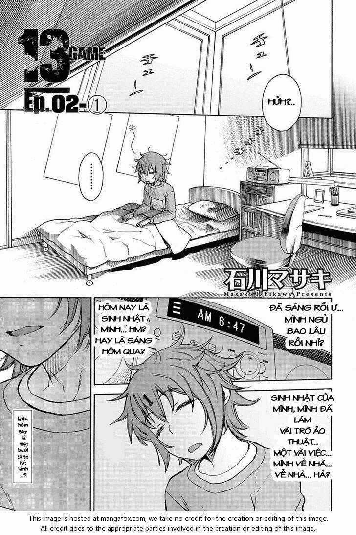 13 Game - Chapter 2 - Trang 2