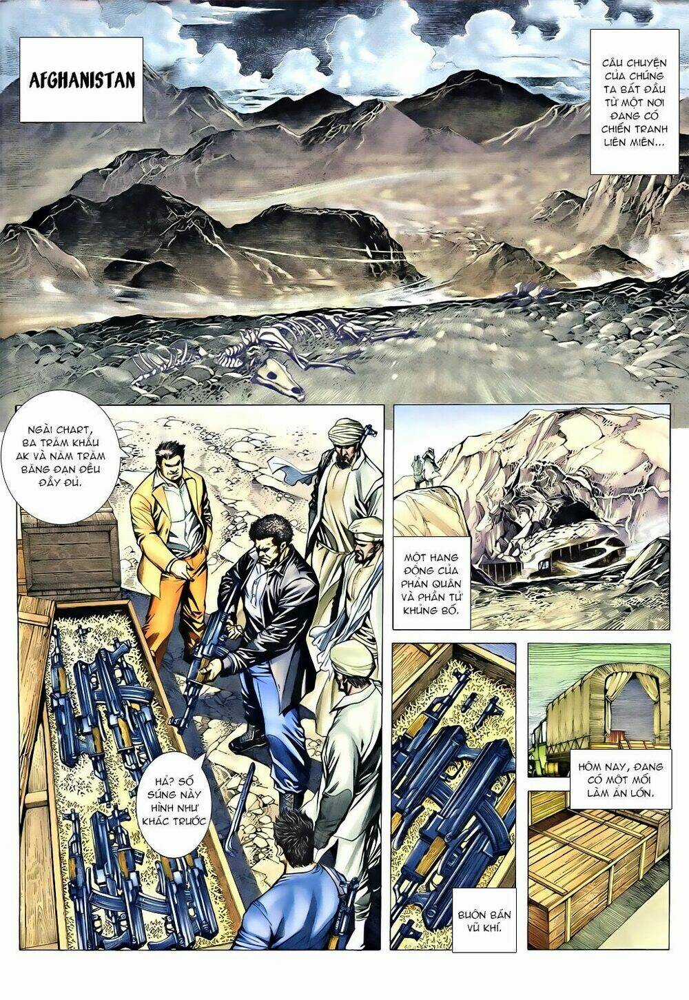 Á Châu Hùng Sư - Chapter 1 - Trang 3