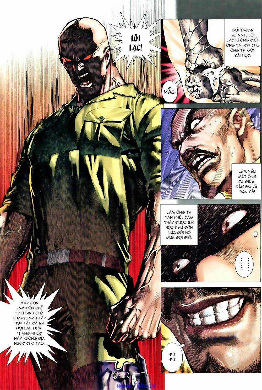 Á Châu Hùng Sư - Chapter 3 - Trang 13