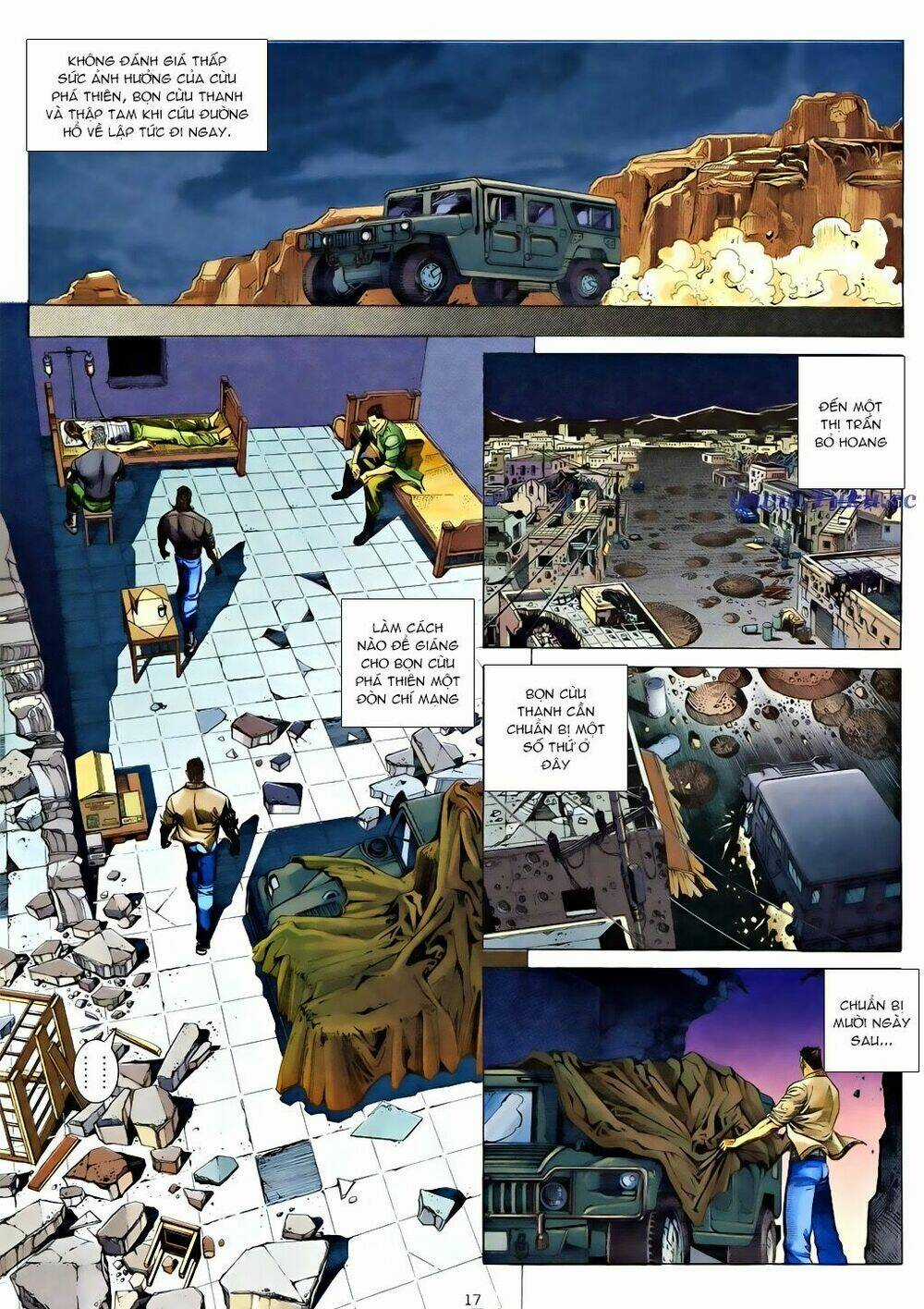 Á Châu Hùng Sư - Chapter 7 - Trang 17