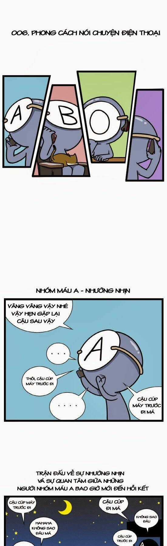 A Simple Thinking About Bloodtype - Chapter 6 - Trang 1