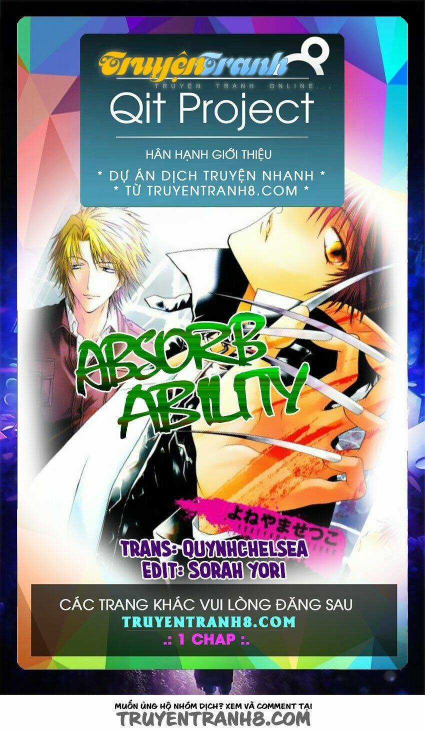 Absorb; Ability - Chapter 2 - Trang 1