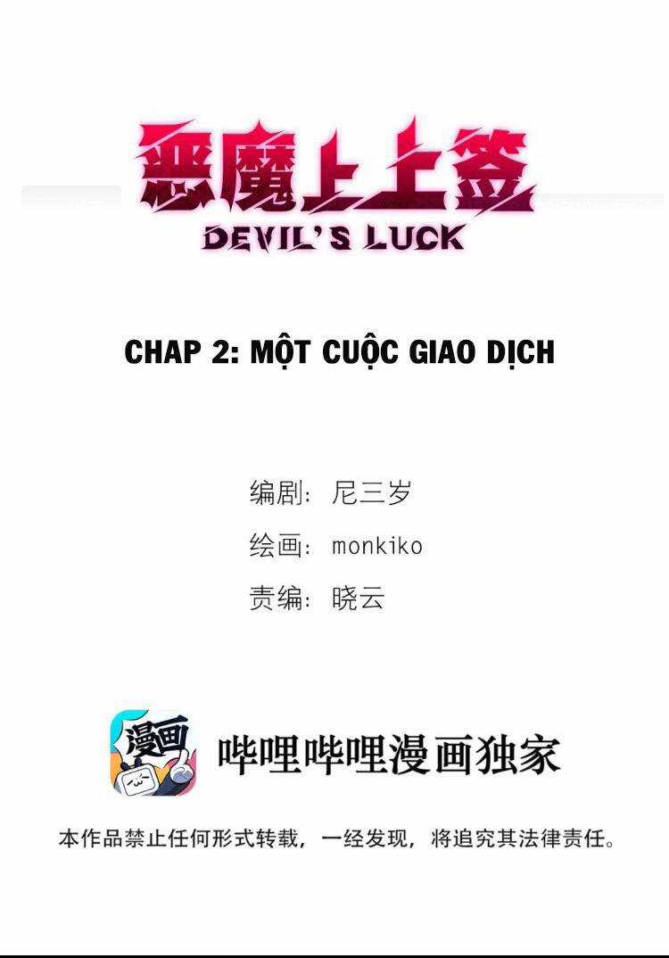 Ác Ma May Mắn - Chapter 2 - Trang 3