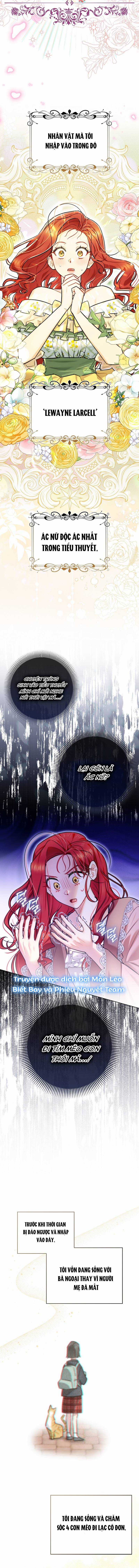 Ác Nữ Trở Thành Miêu Nô - Chapter 1 - Trang 5