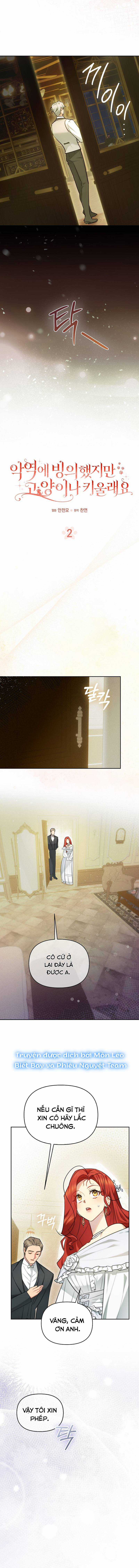 Ác Nữ Trở Thành Miêu Nô - Chapter 2 - Trang 8