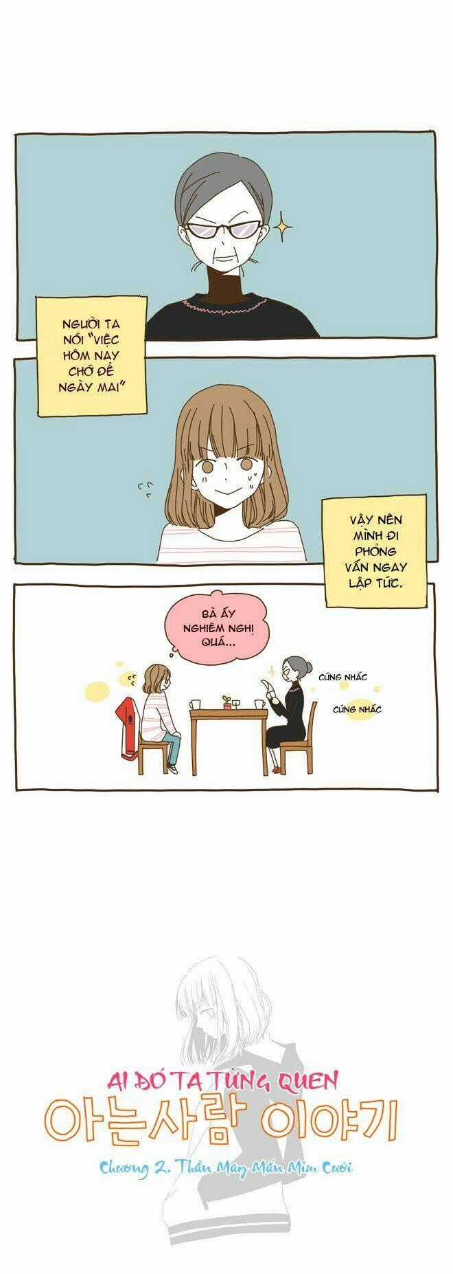 Ai đó ta từng quen - Chapter 2 - Trang 1