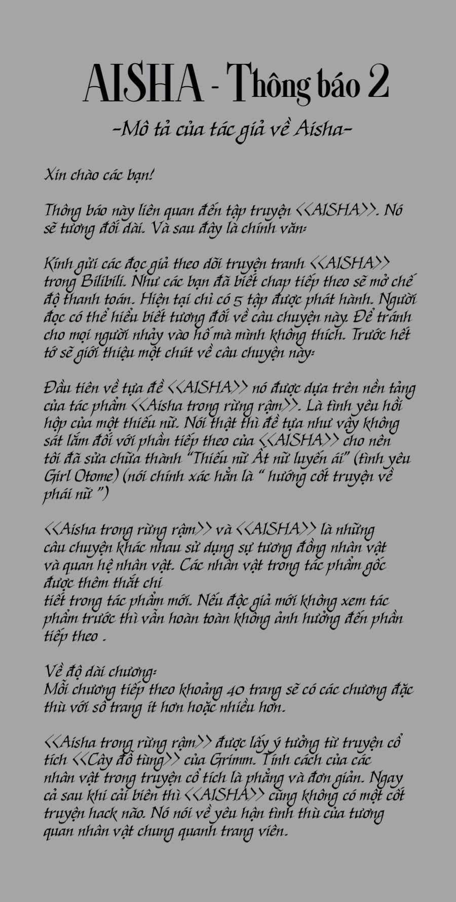 Aisha - Chapter 5.1 - Trang 3