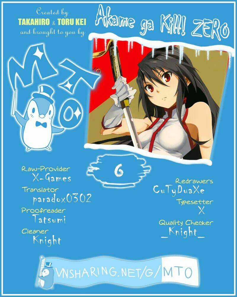 Akame Ga Kill! Zero - Chapter 6 - Trang 1