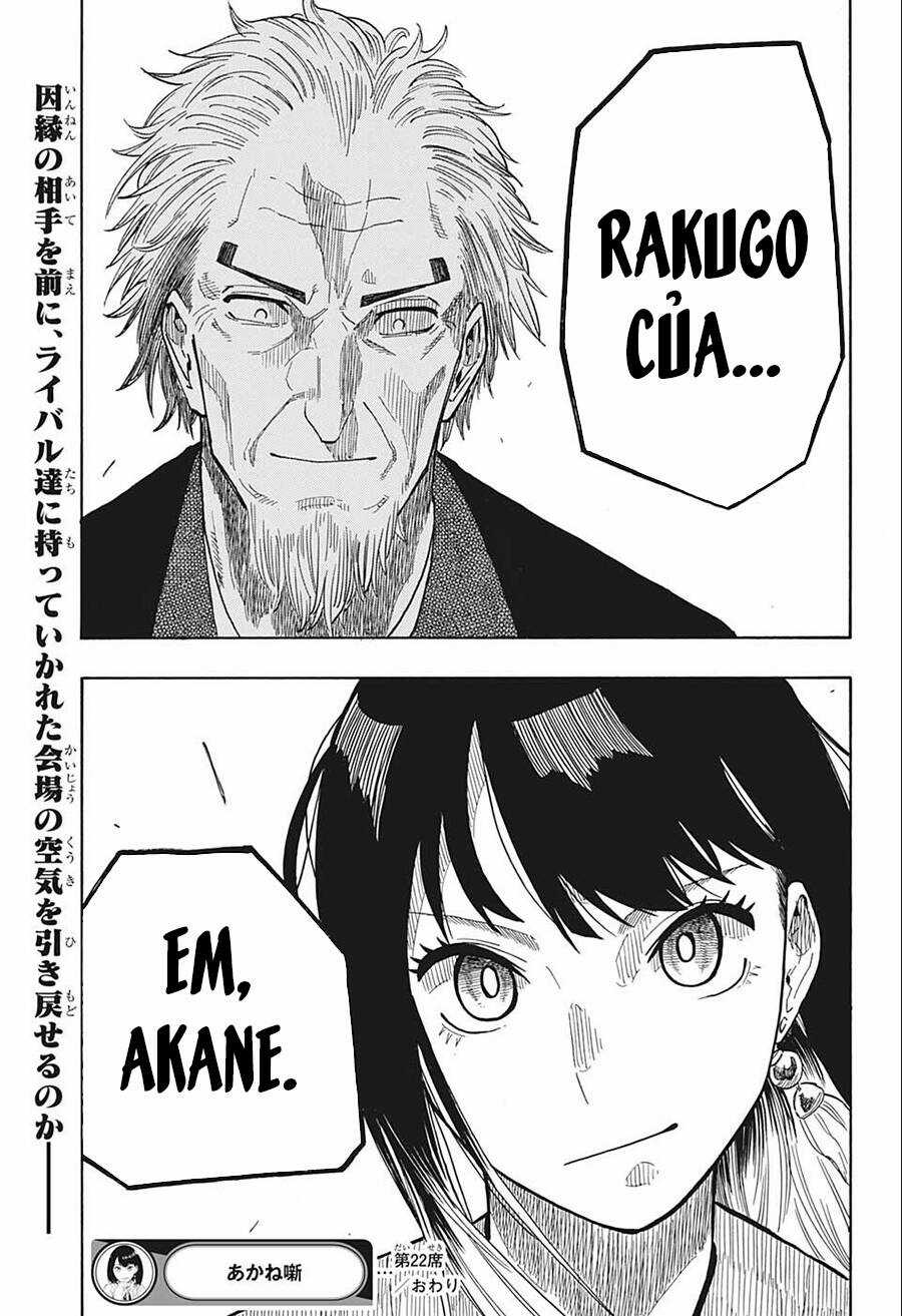 Akane-Banashi - Chapter 22 - Trang 23