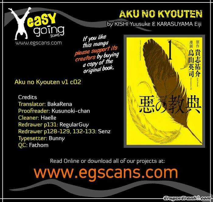 Aku No Kyouten - Chapter 2 - Trang 2