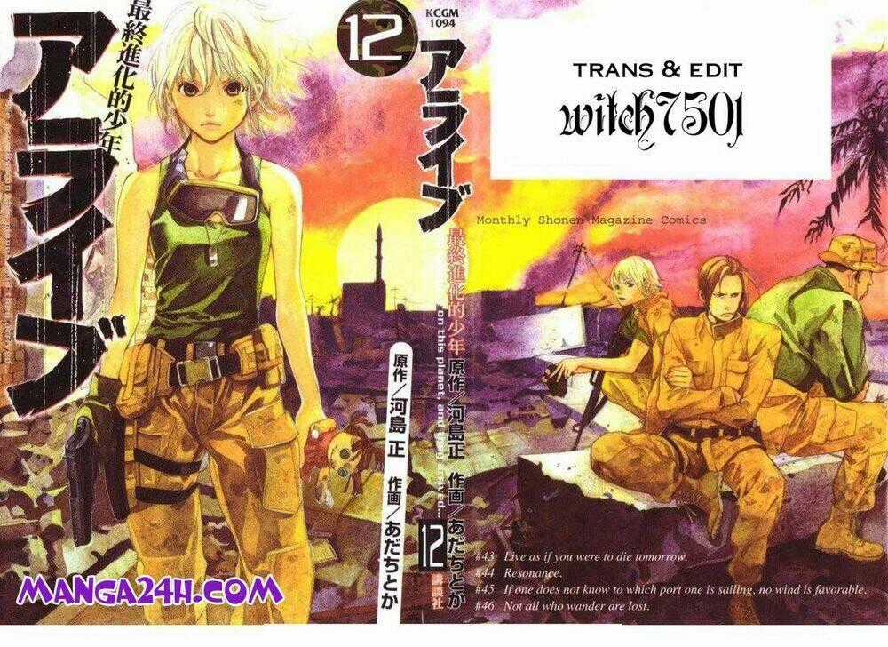 Alive - The Final Evolution - Chapter 43 - Trang 1