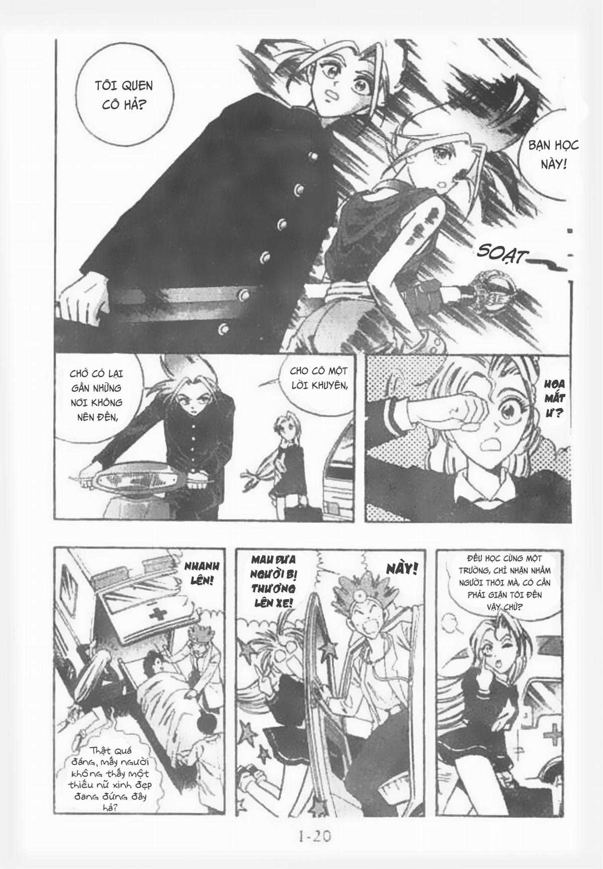 Ấn thánh Malanhi - Chapter 1 - Trang 21