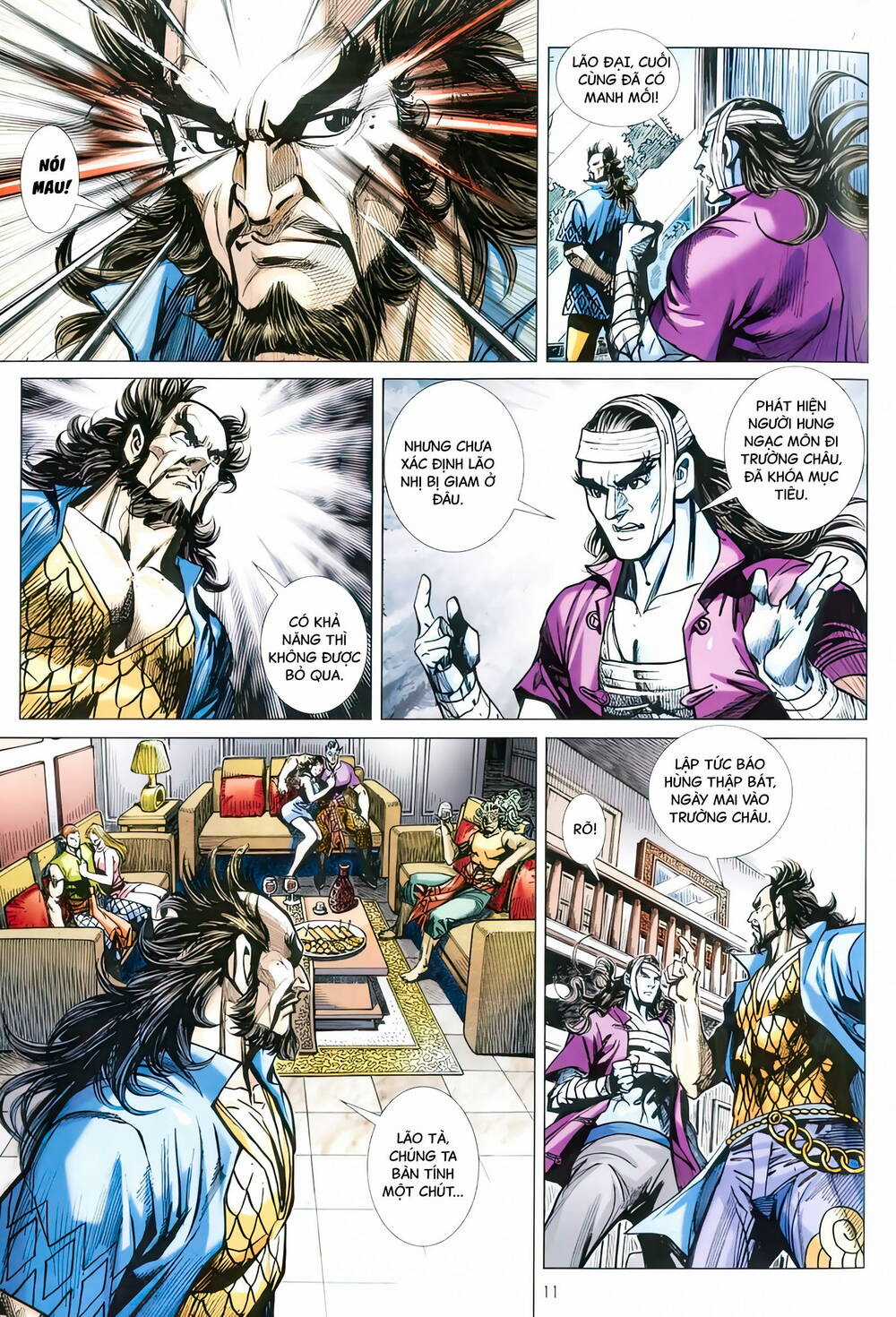 Anh Hùng Thập Bát - Chapter 92 - Trang 11