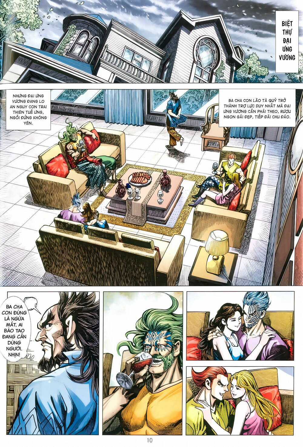 Anh Hùng Thập Bát - Chapter 92 - Trang 10