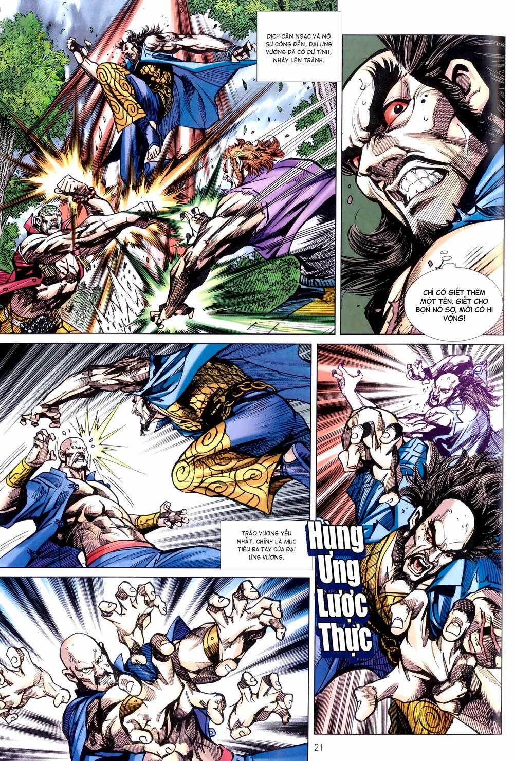 Anh Hùng Thập Bát - Chapter 95 - Trang 21