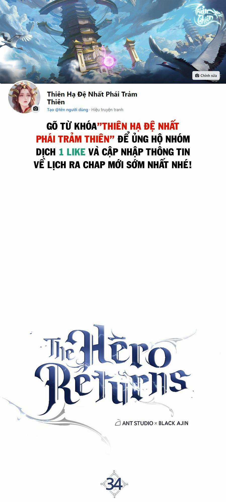 Anh Hùng Trở Lại - Chapter 34 - Trang 1