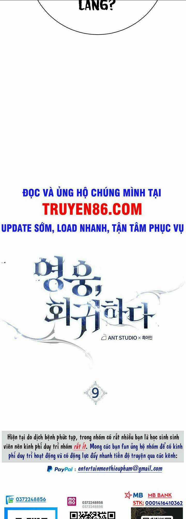Anh Hùng Trở Lại - Chapter 9 - Trang 5