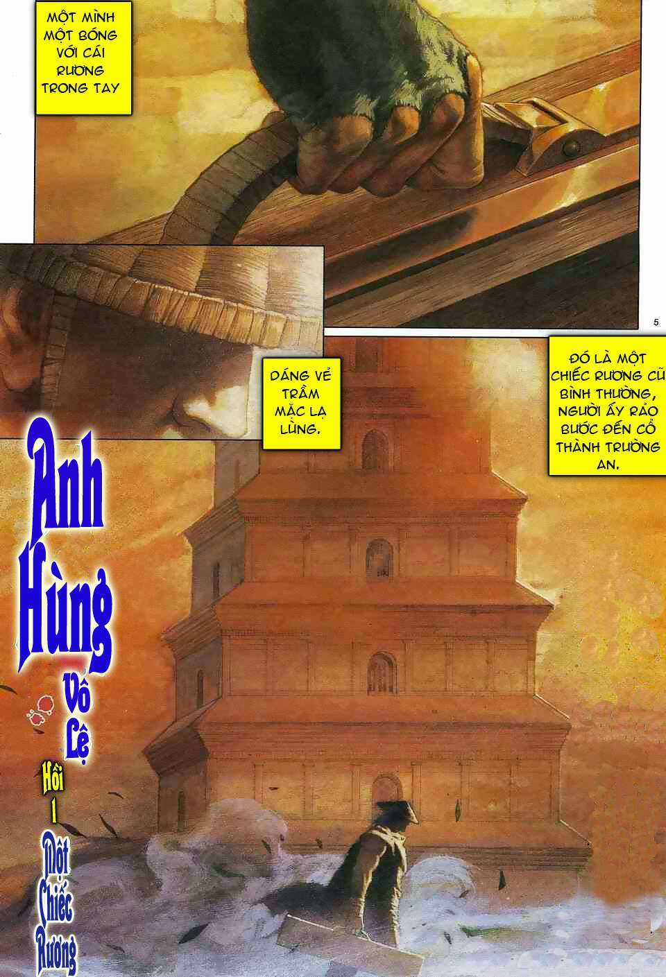 Anh Hùng Vô Lệ - Chapter 1 - Trang 4