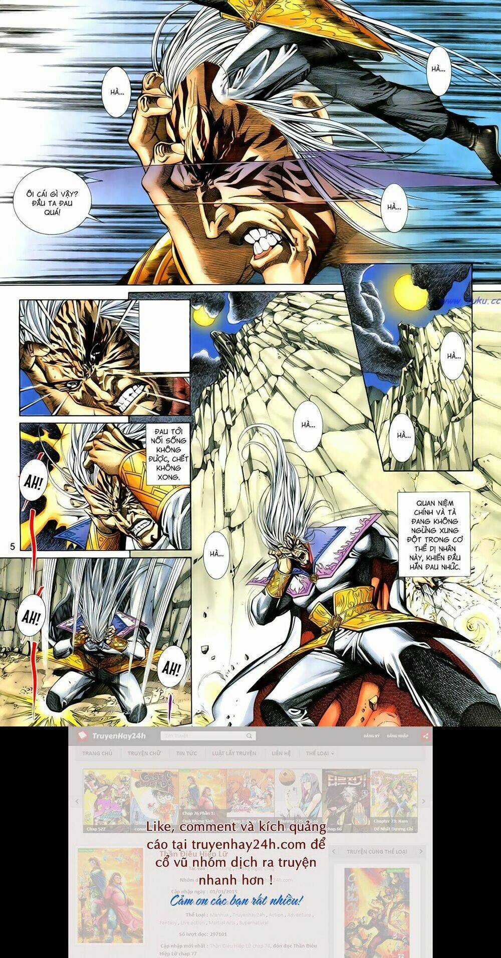 Anh Hùng Vô Lệ - Chapter 100 - Trang 5