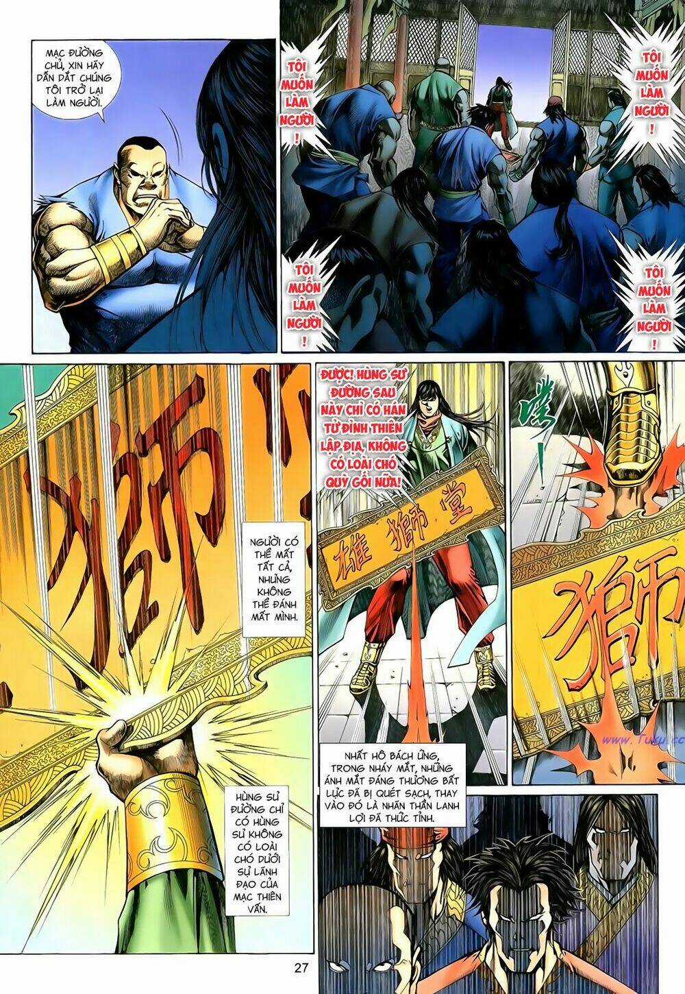 Anh Hùng Vô Lệ - Chapter 101 - Trang 27