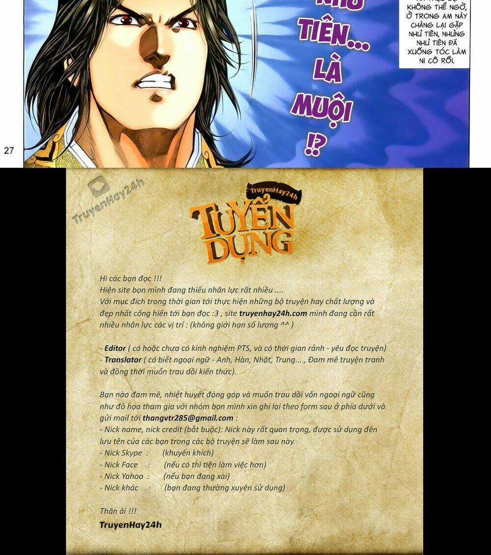 Anh Hùng Vô Lệ - Chapter 103 - Trang 27