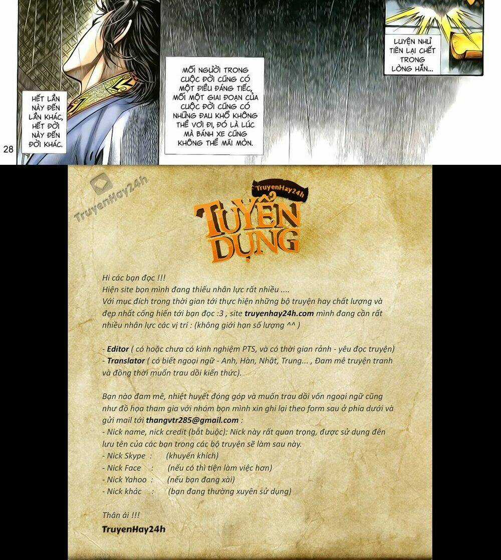 Anh Hùng Vô Lệ - Chapter 104 - Trang 29