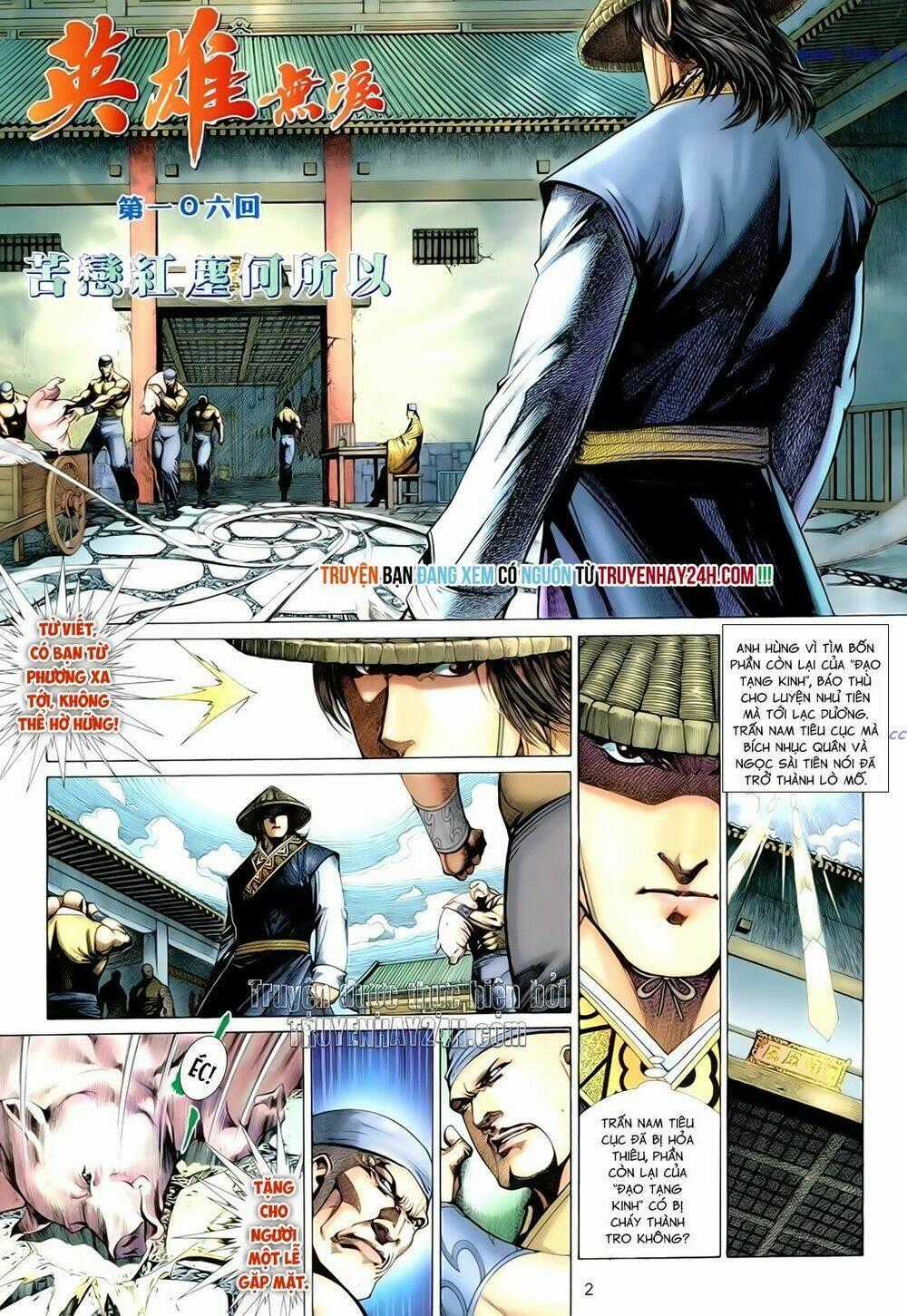 Anh Hùng Vô Lệ - Chapter 106 - Trang 2