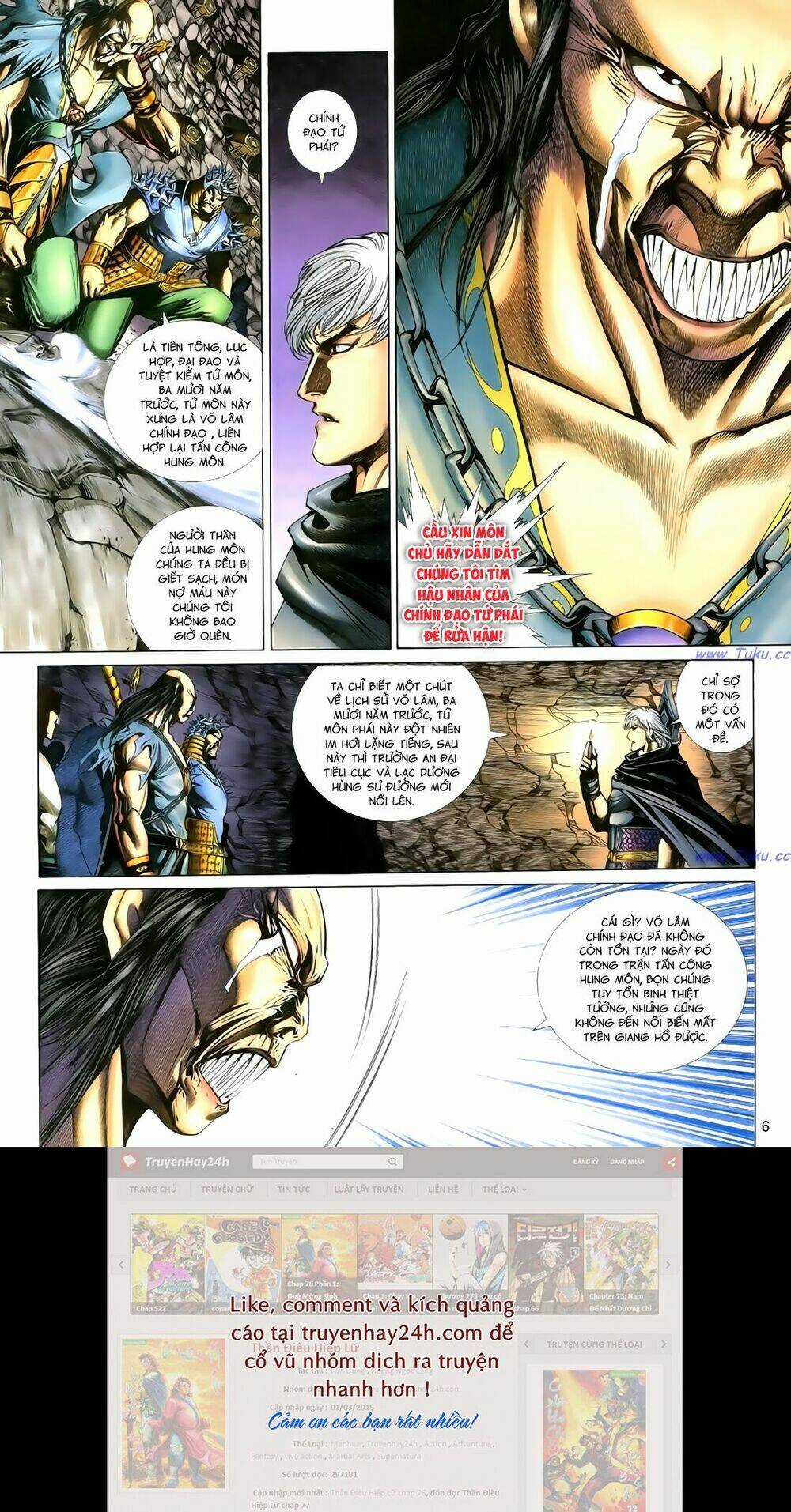 Anh Hùng Vô Lệ - Chapter 109 - Trang 6