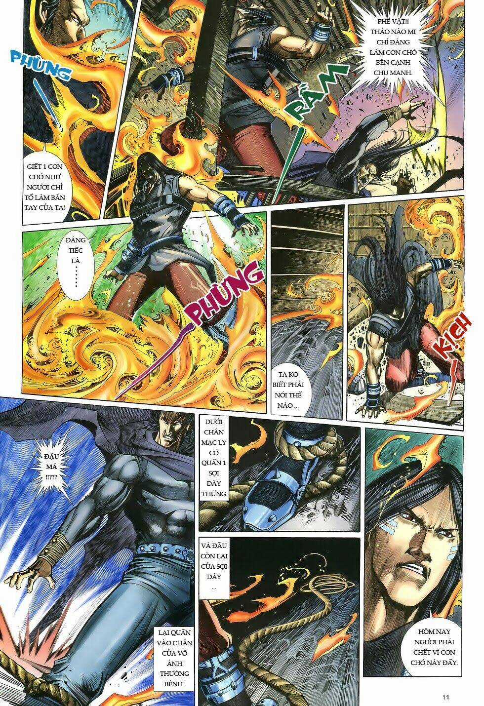 Anh Hùng Vô Lệ - Chapter 11 - Trang 11