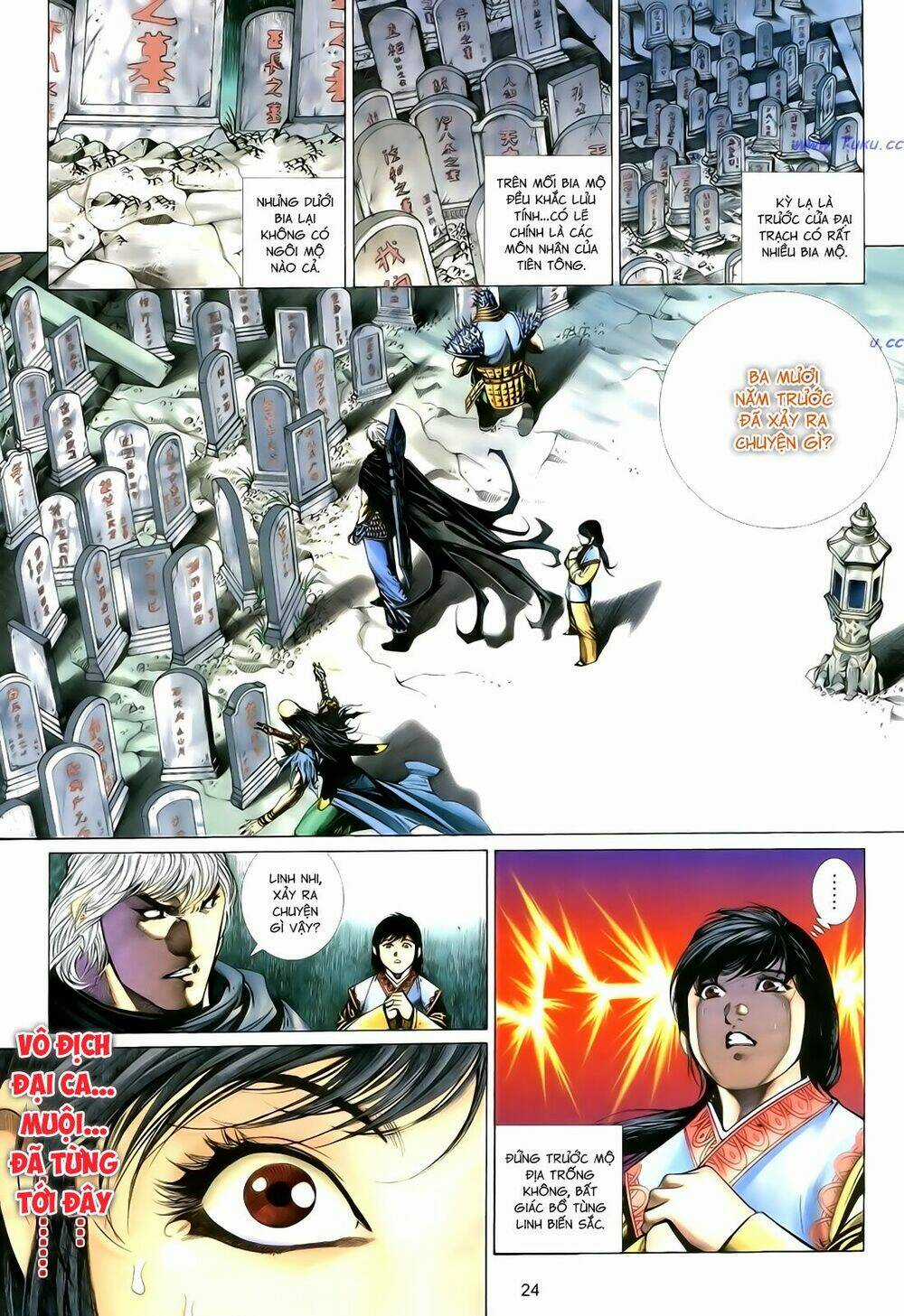 Anh Hùng Vô Lệ - Chapter 110 - Trang 24