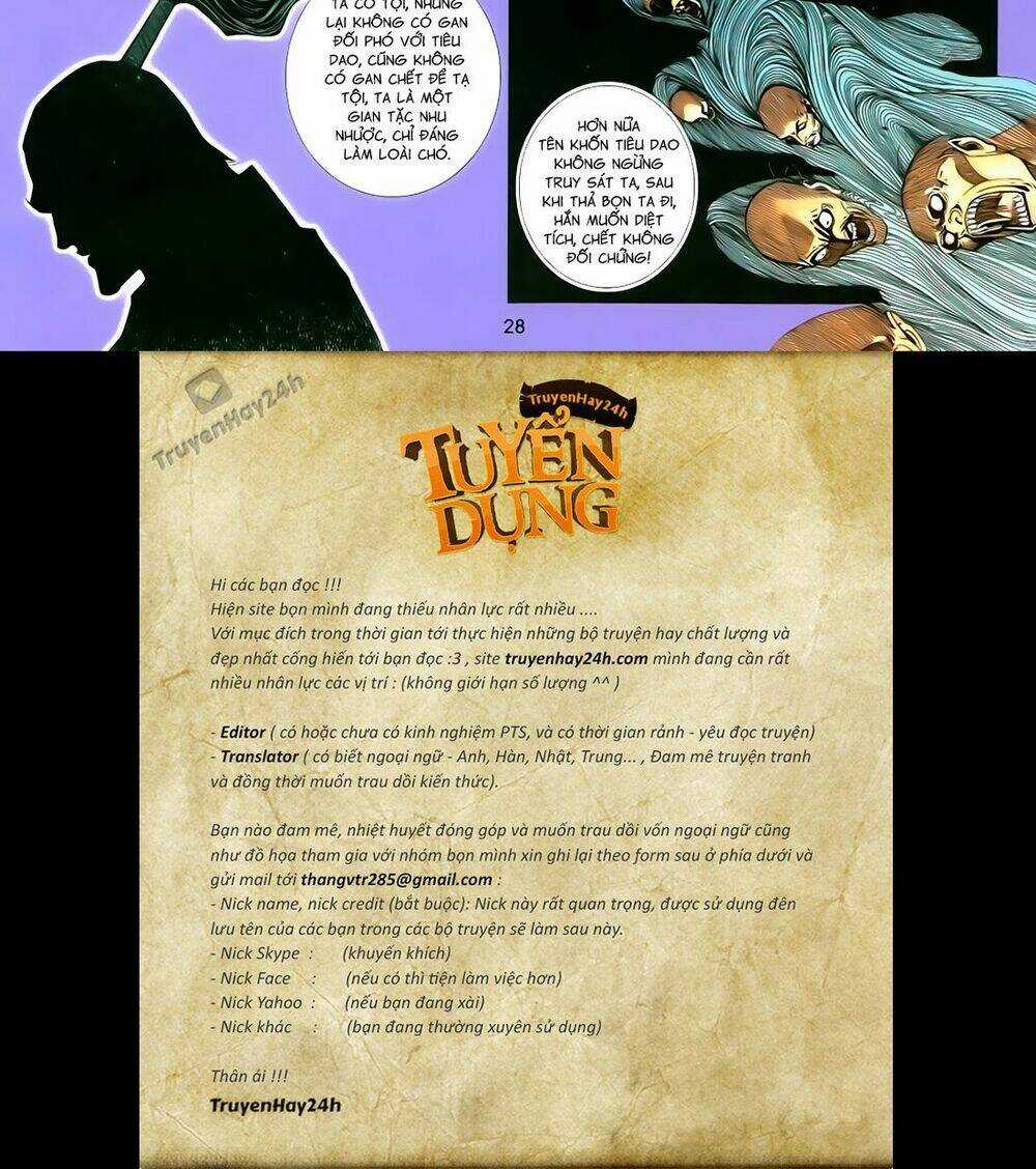 Anh Hùng Vô Lệ - Chapter 111 - Trang 29