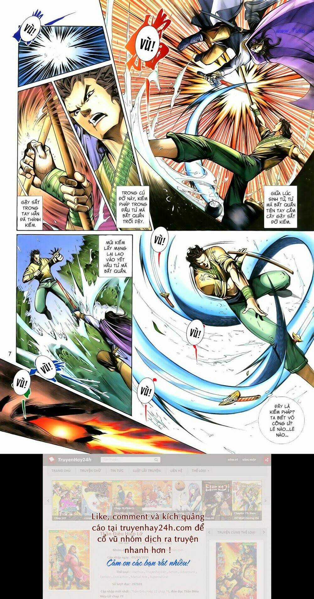 Anh Hùng Vô Lệ - Chapter 111 - Trang 7