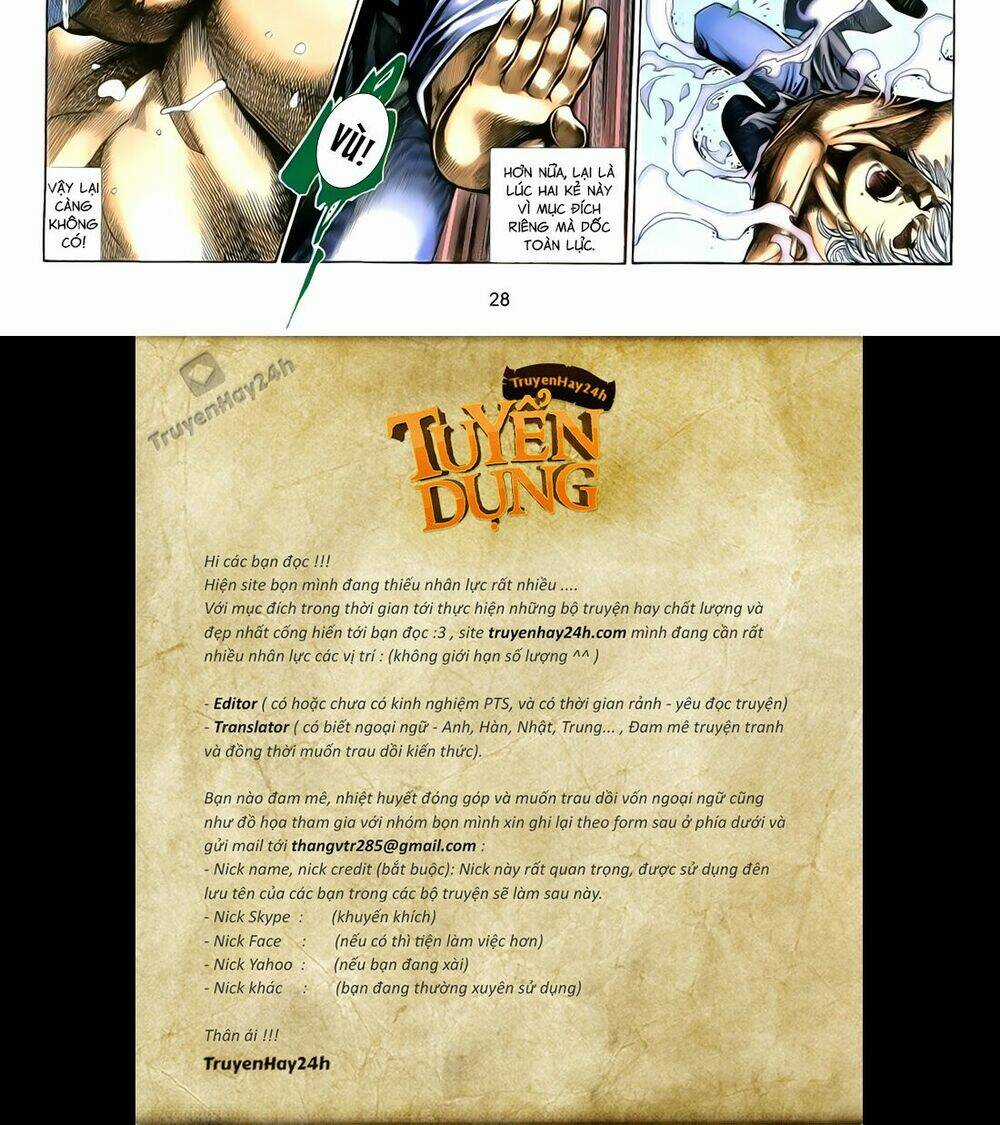 Anh Hùng Vô Lệ - Chapter 112 - Trang 29