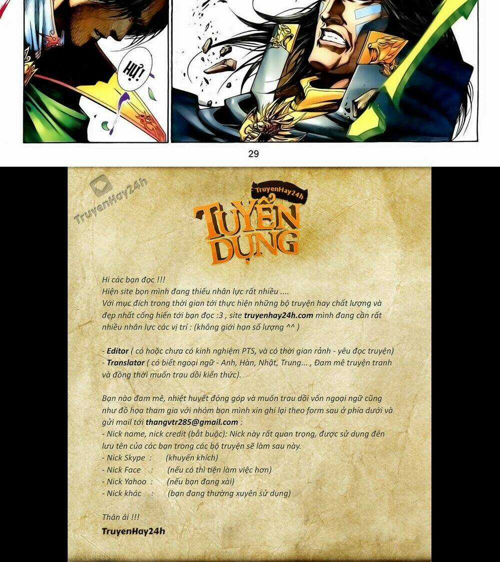 Anh Hùng Vô Lệ - Chapter 118 - Trang 29