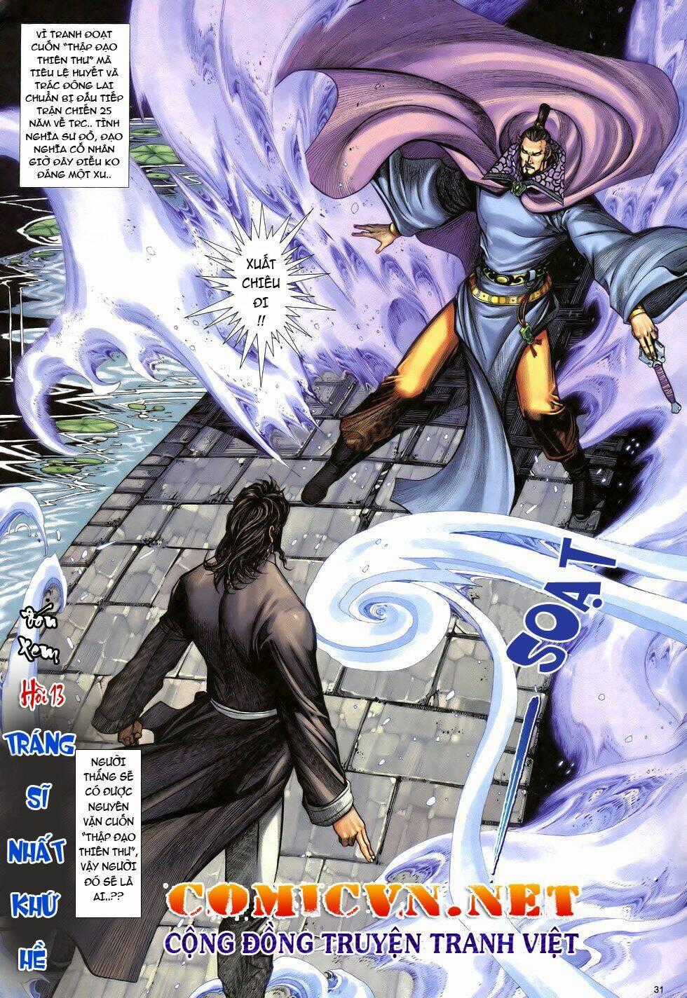 Anh Hùng Vô Lệ - Chapter 12 - Trang 31