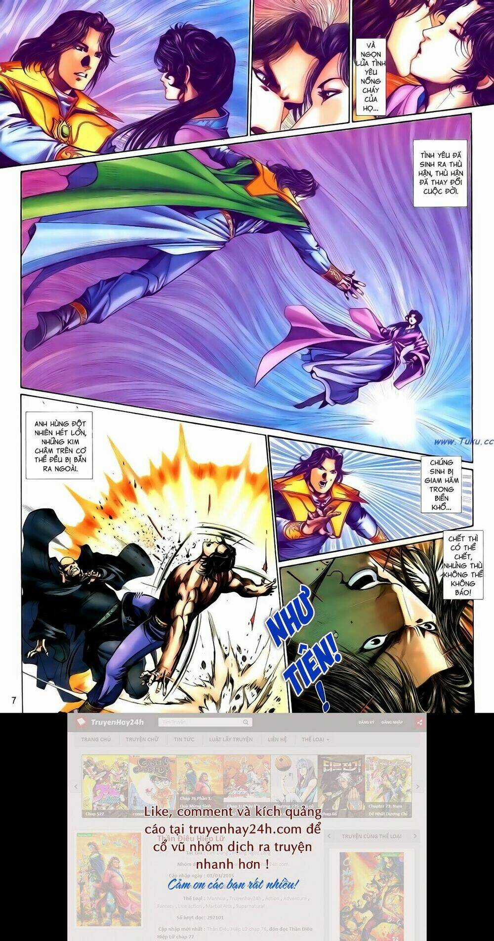 Anh Hùng Vô Lệ - Chapter 122 - Trang 7