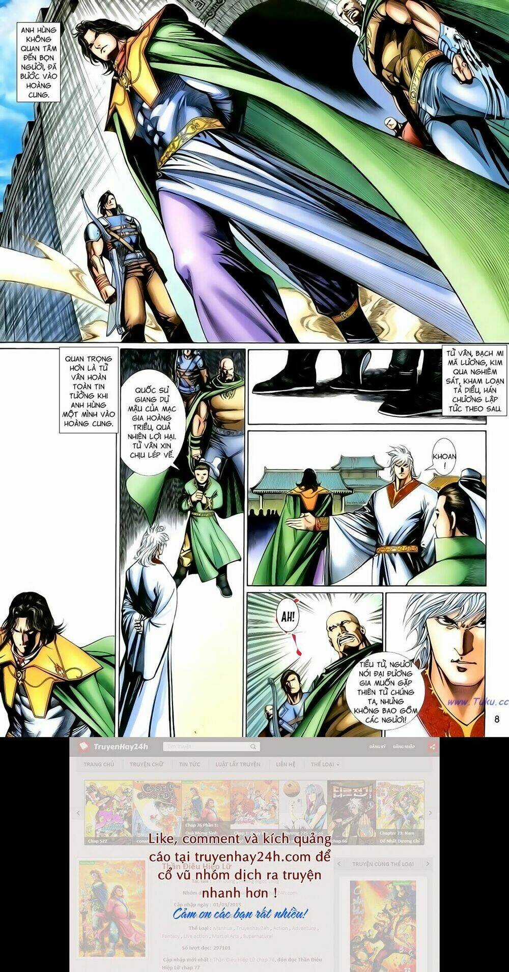 Anh Hùng Vô Lệ - Chapter 126 - Trang 8