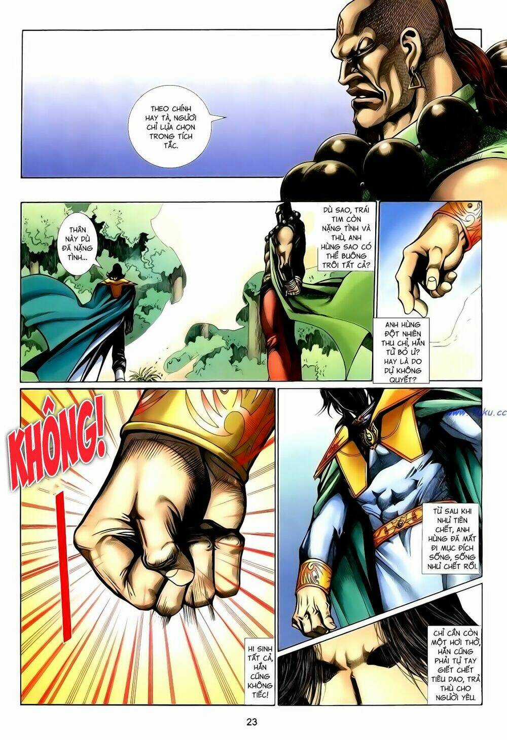 Anh Hùng Vô Lệ - Chapter 127 - Trang 23