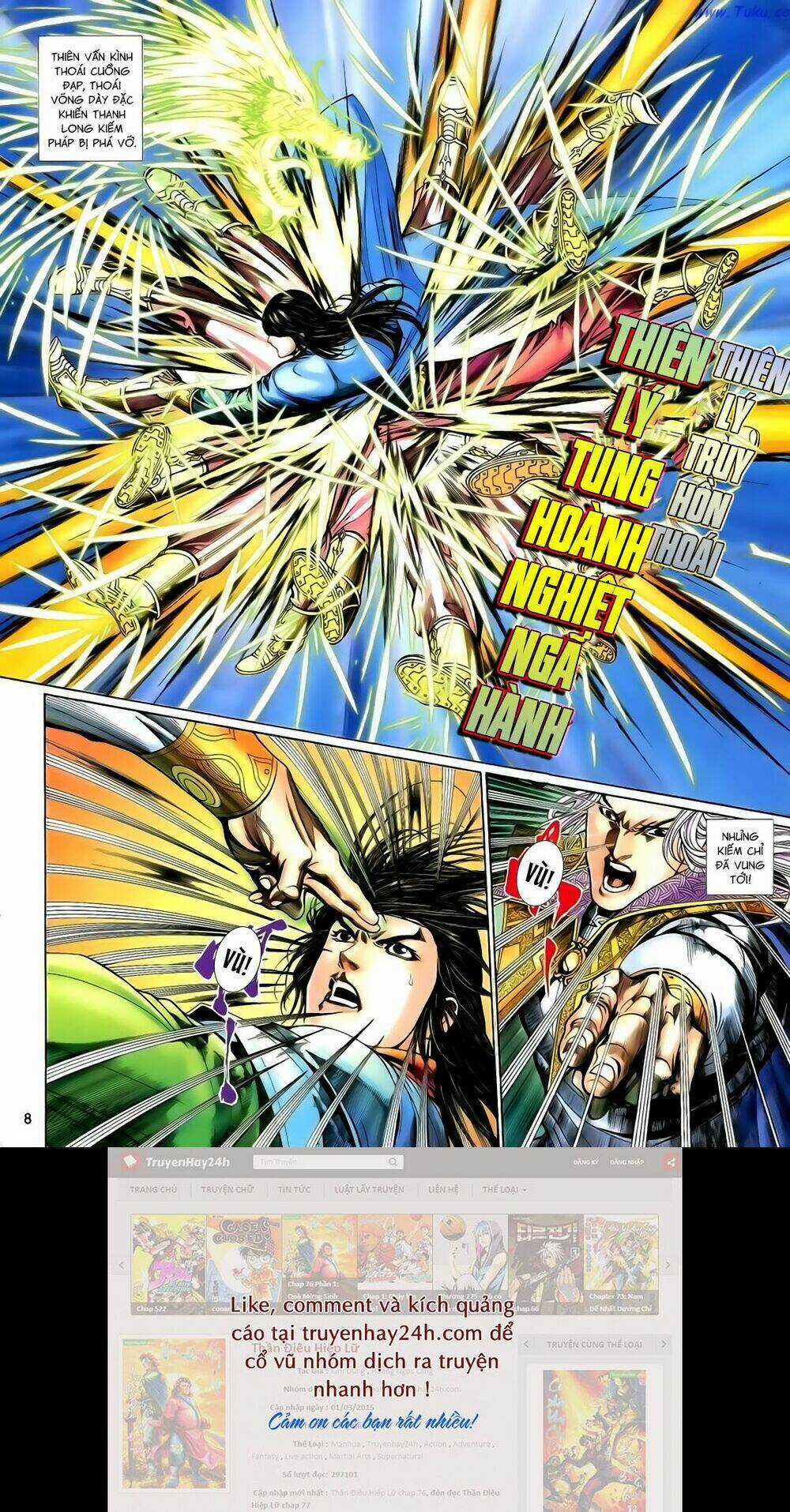 Anh Hùng Vô Lệ - Chapter 127 - Trang 8