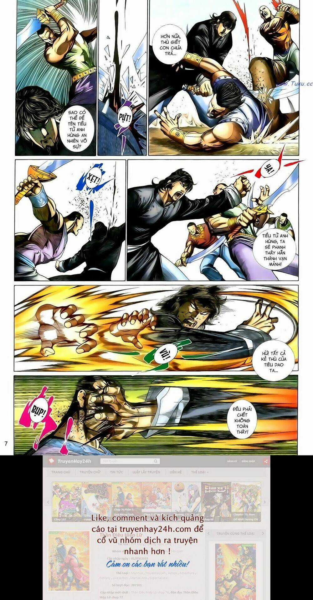 Anh Hùng Vô Lệ - Chapter 129 - Trang 7