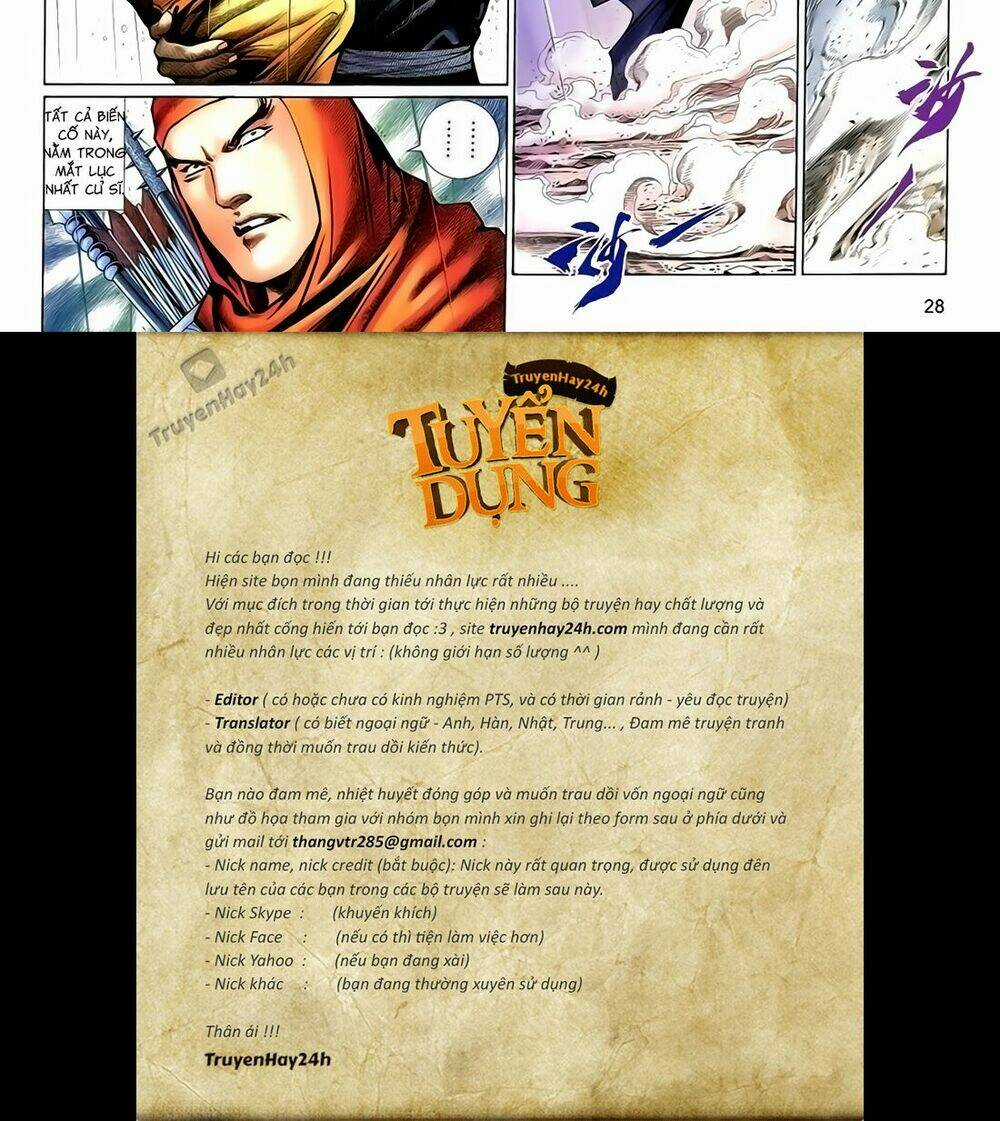 Anh Hùng Vô Lệ - Chapter 155 - Trang 29