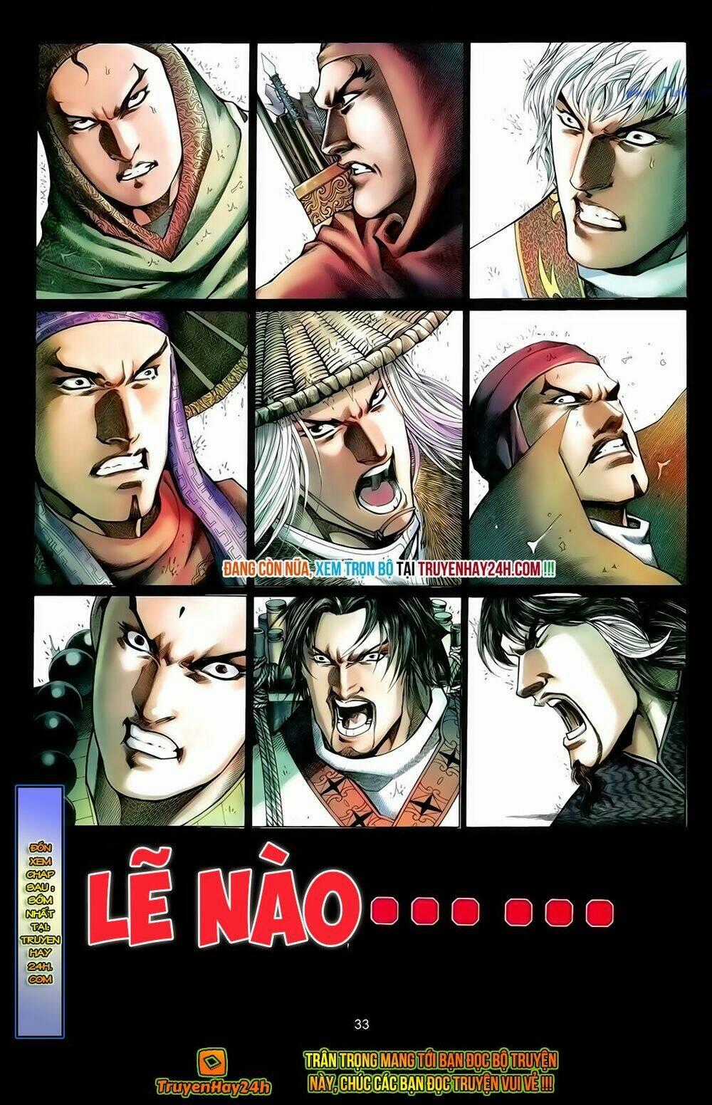 Anh Hùng Vô Lệ - Chapter 155 - Trang 34