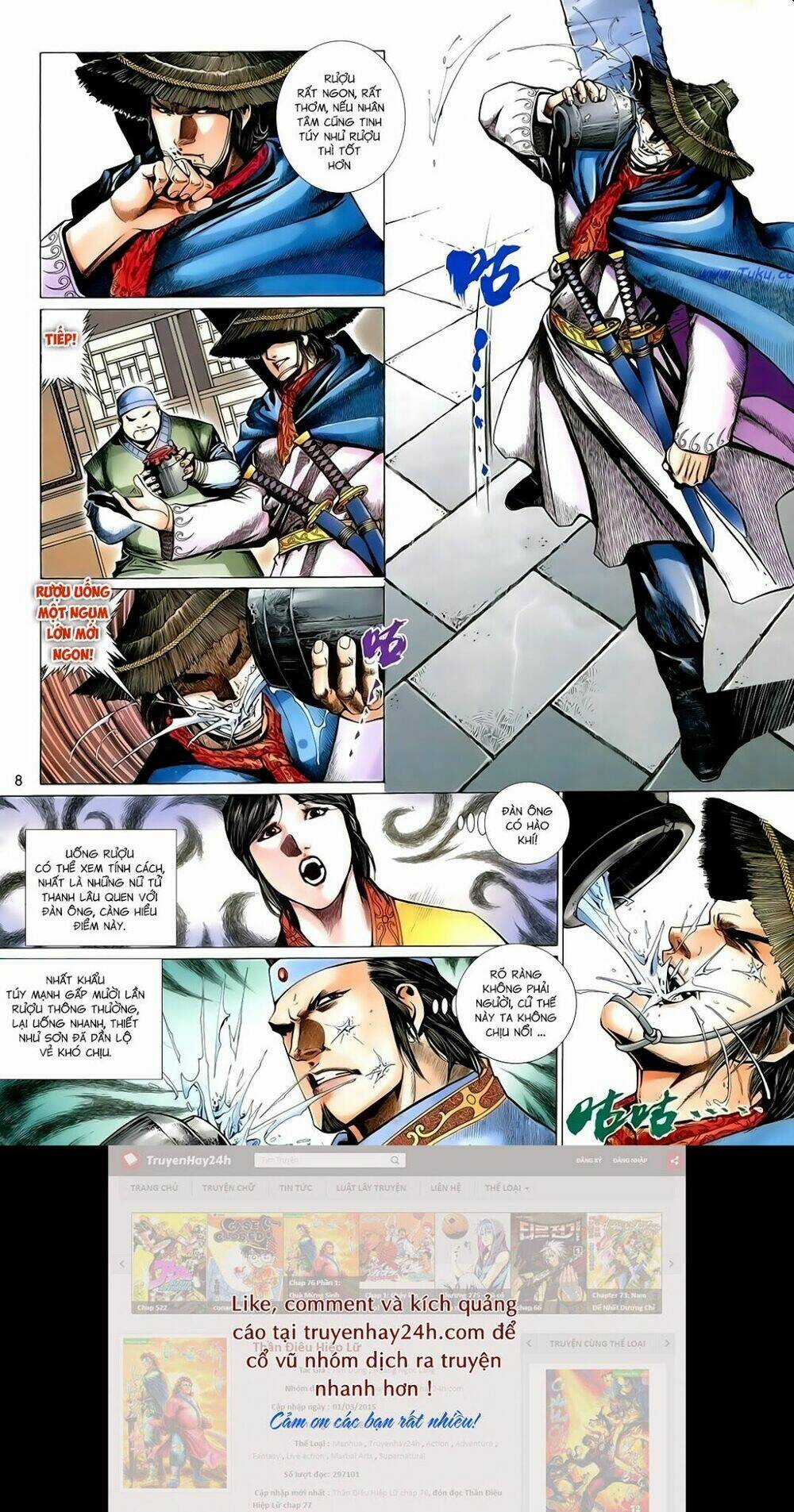 Anh Hùng Vô Lệ - Chapter 159 - Trang 8