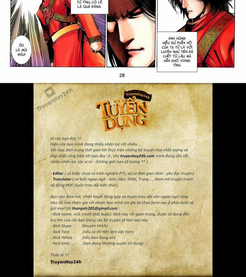 Anh Hùng Vô Lệ - Chapter 160 - Trang 29