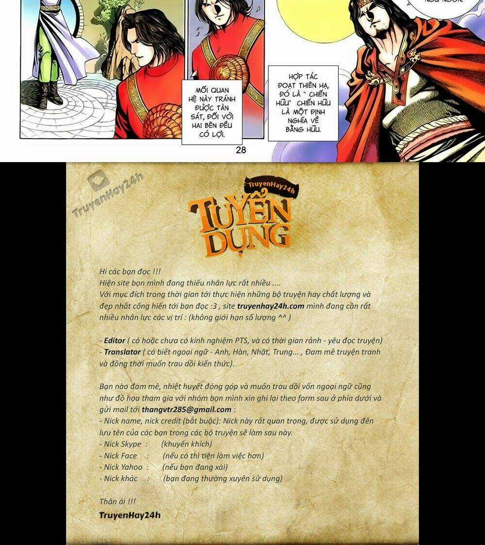 Anh Hùng Vô Lệ - Chapter 161 - Trang 29