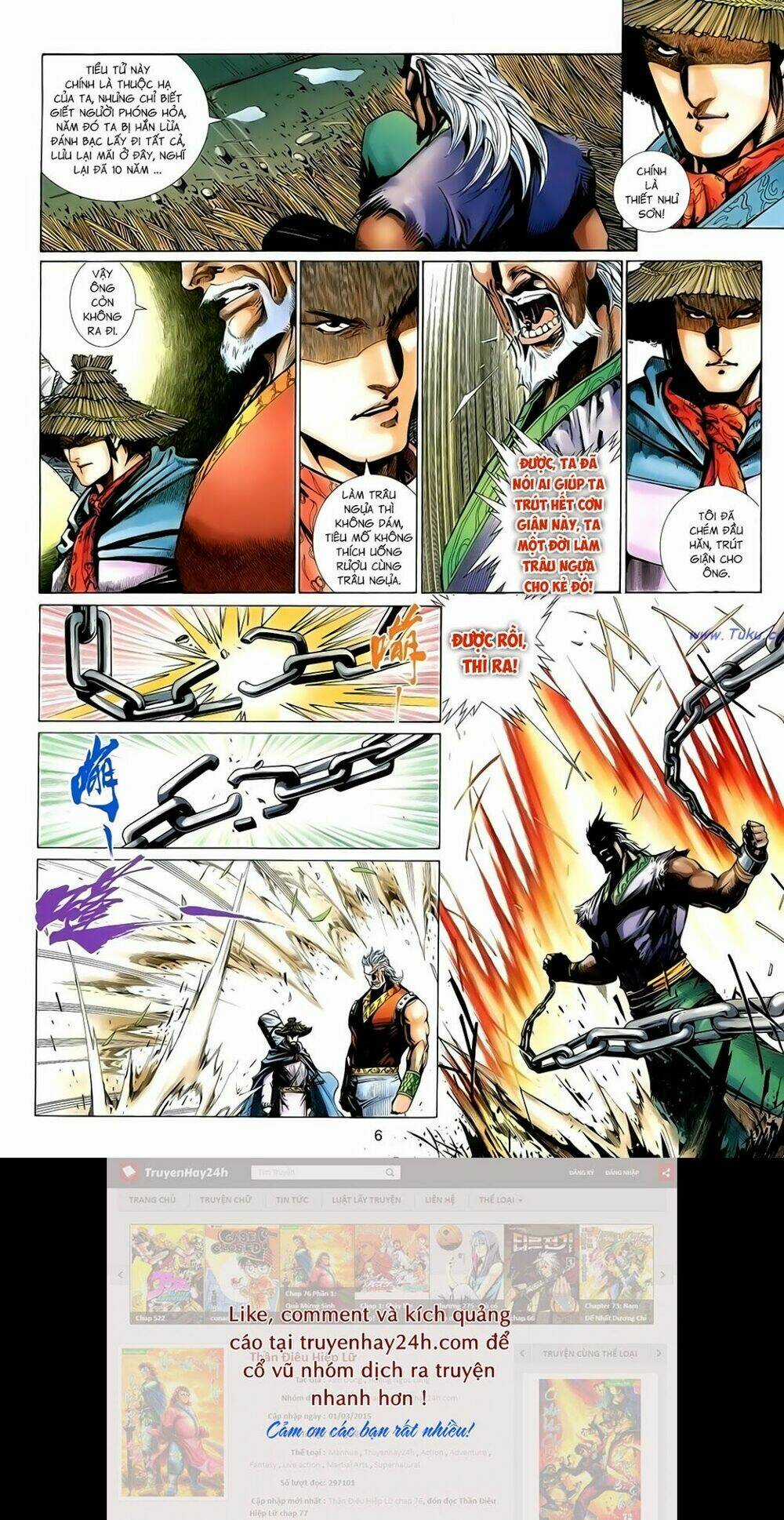 Anh Hùng Vô Lệ - Chapter 161 - Trang 6