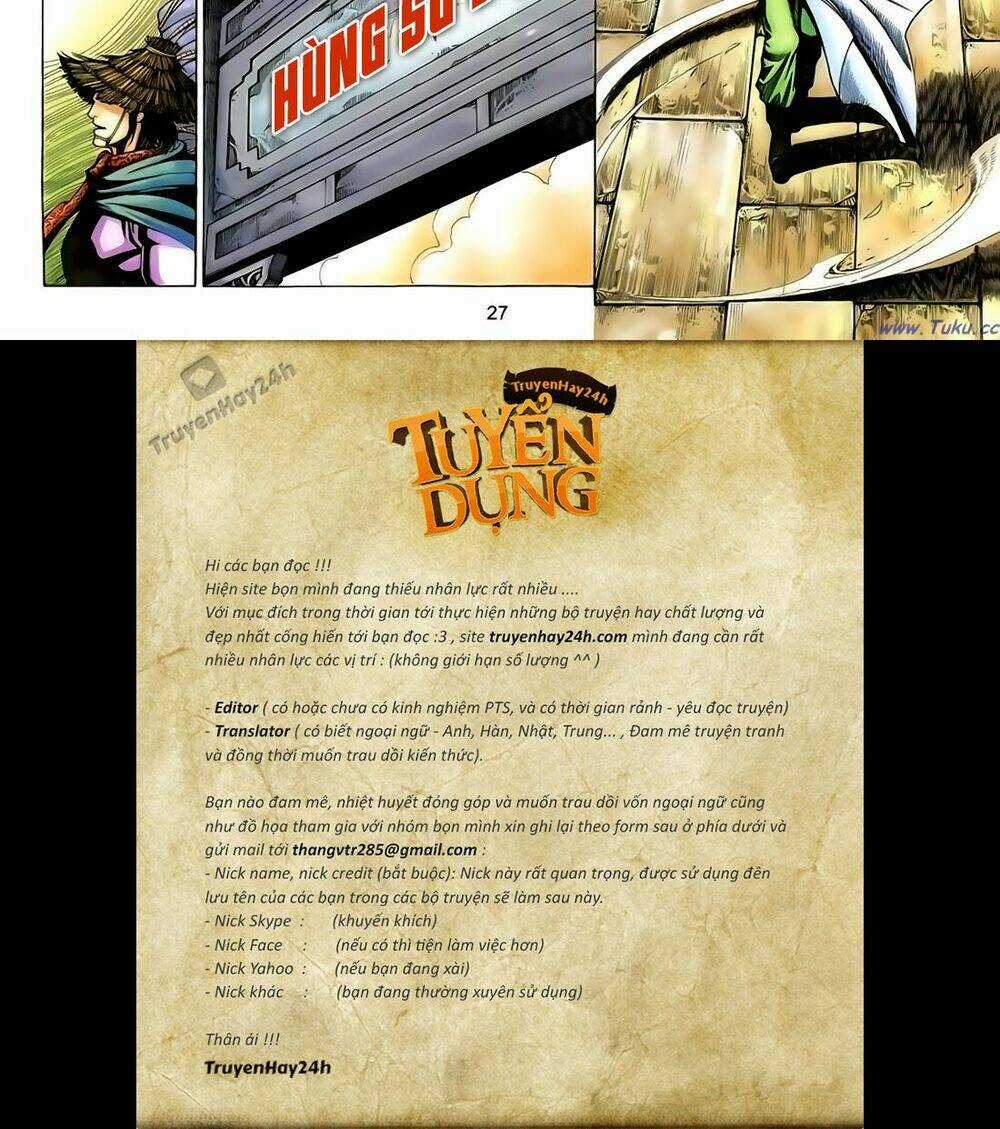 Anh Hùng Vô Lệ - Chapter 162 - Trang 28