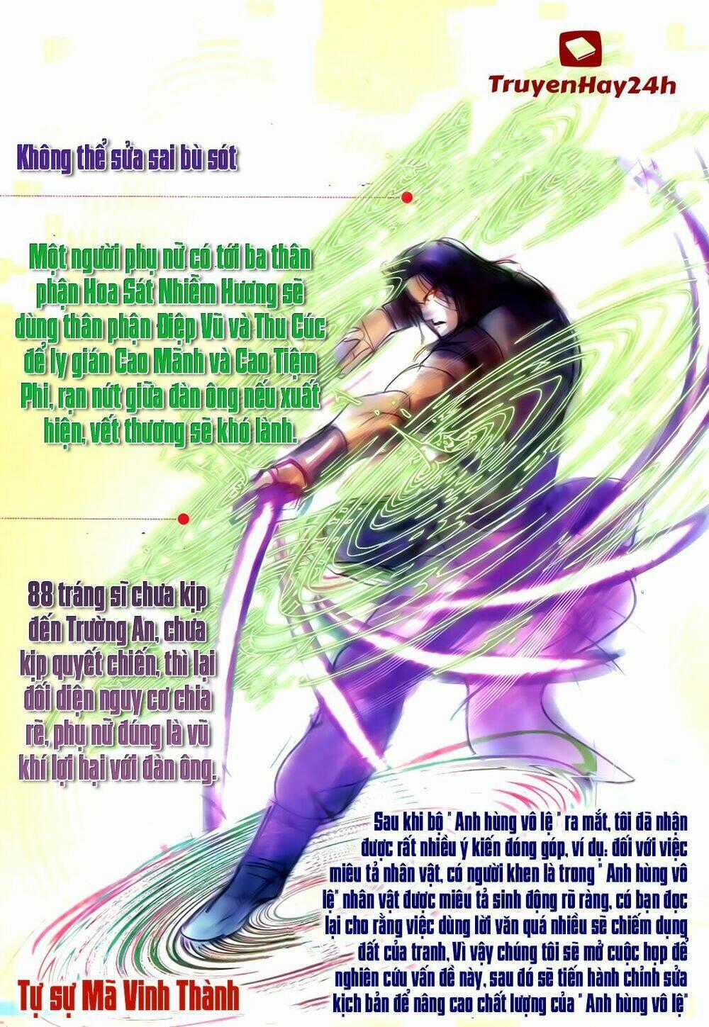 Anh Hùng Vô Lệ - Chapter 17 - Trang 33